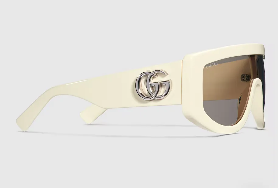 Gafas de sol Gucci máscara blanca (producto)