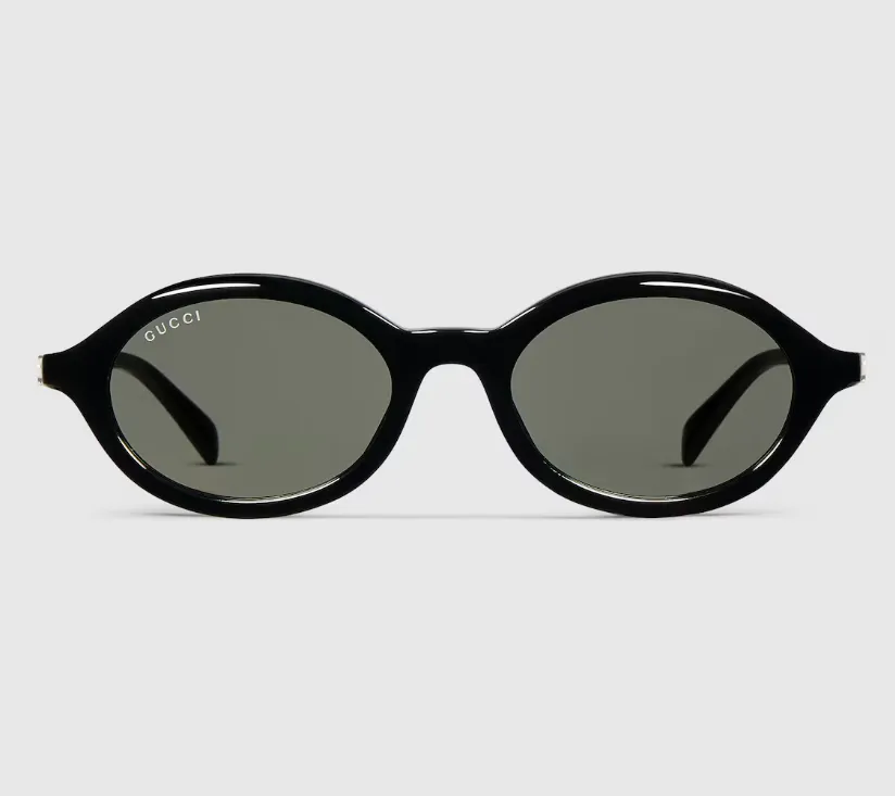 Gafas de sol Gucci redondas negras (producto)