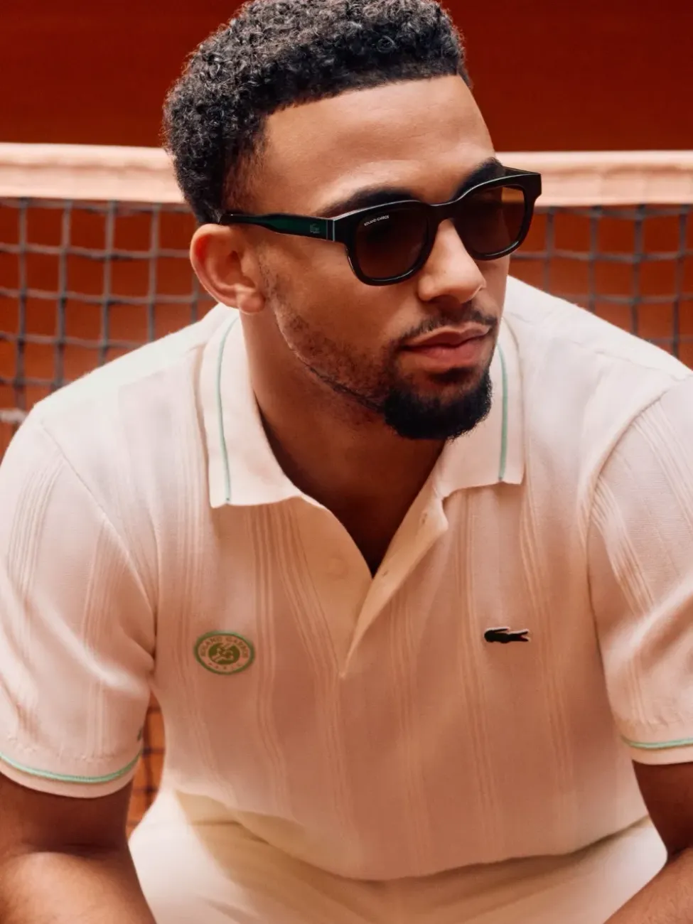 Gafas de sol Lacoste cuadradas verde hombre