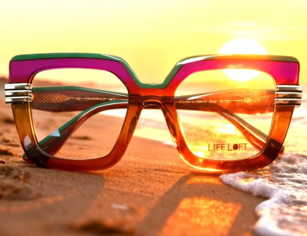 Gafas graduadas Life Loft cuadradas multicolor