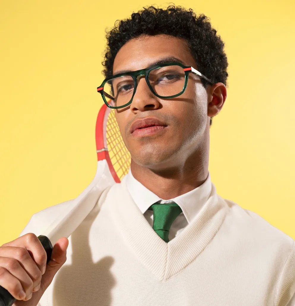 Gafas graduadas Woow hombre cuadradas verde